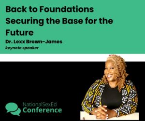 Speaker Card for presentation "Back to Foundations: Securing the Base for the Future" by Dr. Lexx Brown-James