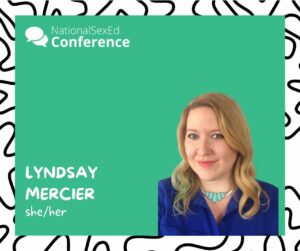 Planning Team Member speaker card for Lyndsay Mercier (she/her)