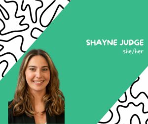 Planning Team Member speaker card for Shayne Judge (she/her)