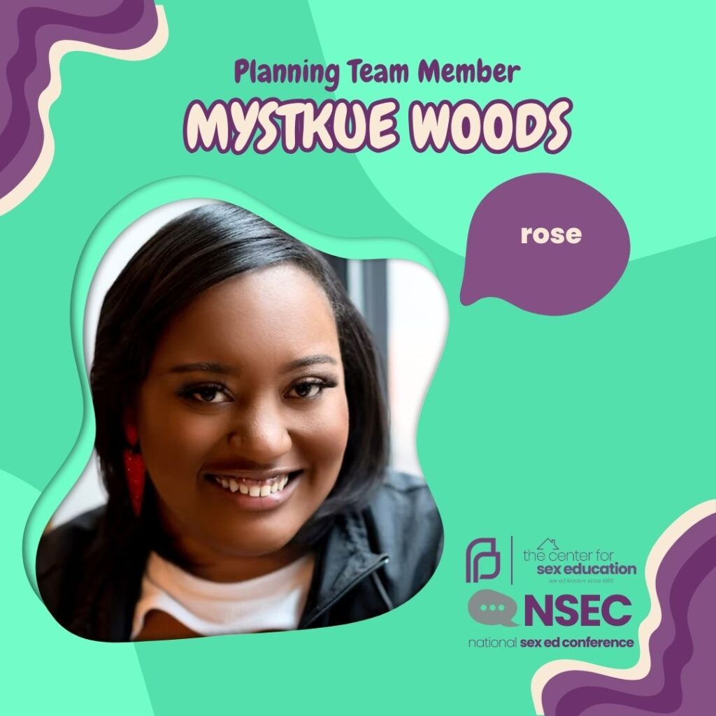 Planning Team card for Mystkue Woods (rose). 
