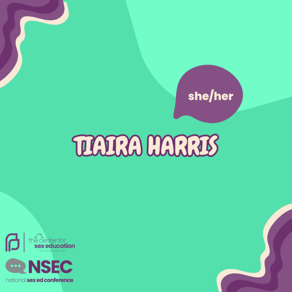 Planning Team Member card for Tiaira Harris (she/her)