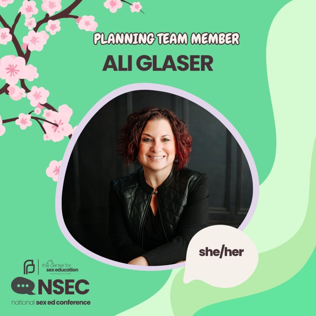 Planning Team Member card for Ali Glaser (she/her)