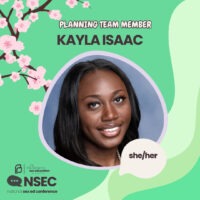 Planning team card for Kayla Isaac (she/her)
