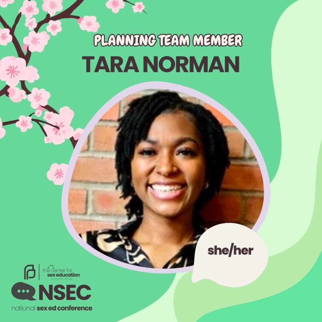 Planning team member card for Tara Norman